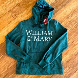 NWT Women’s Red Shirt brand William & Mary Hoodie L